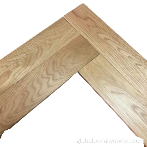 Nordic Log Wood Floor Uv Oiled finished Herringbone oak engineered wooden floor Manufactory